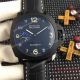 2017 Panerai Marina Miltitare Moonphase Replica Watch 45mm Black PVD Leather (3)_th.jpg